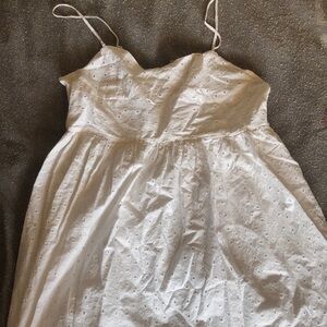 White Eyelet Sundress